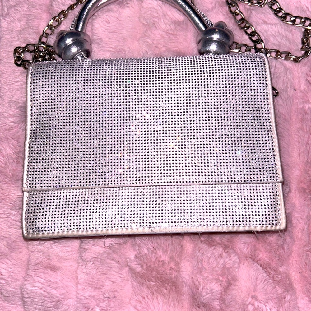 Glittery shoulder bag